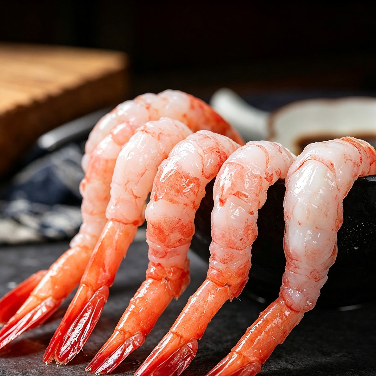 Arctic Sweet Shrimp with Roe