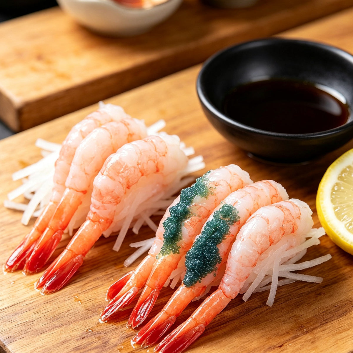 Arctic Sweet Shrimp with Roe