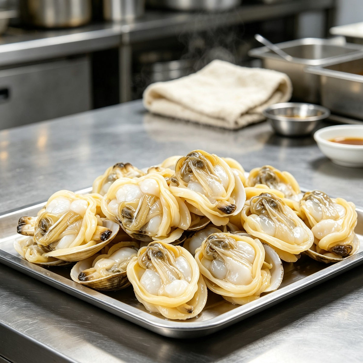 Fresh Clams in Shell